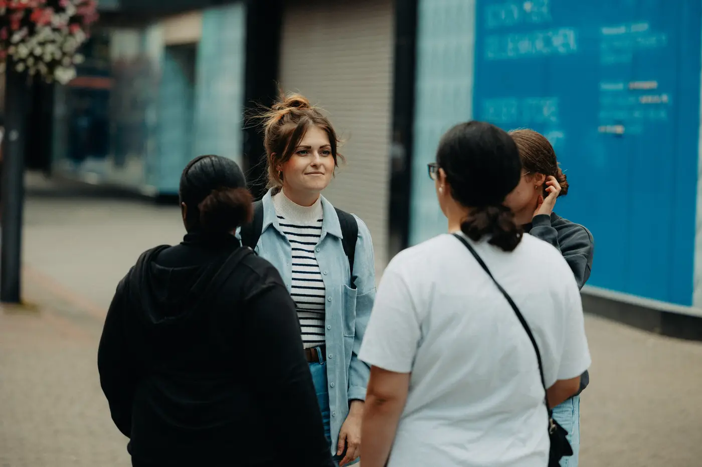 summer2go Outreach in der Innenstadt
